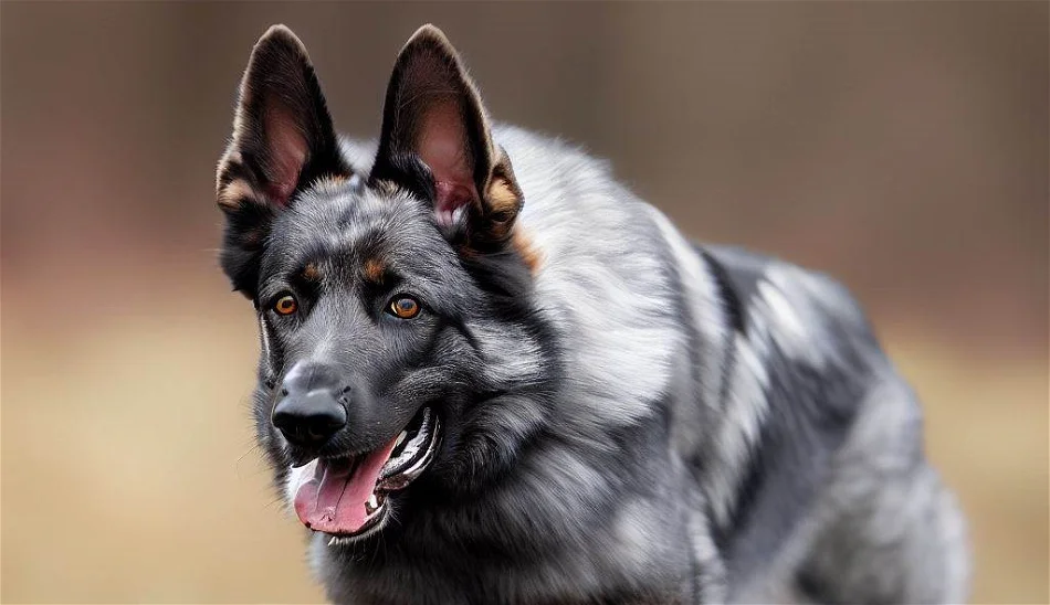 Blue German Shepherd