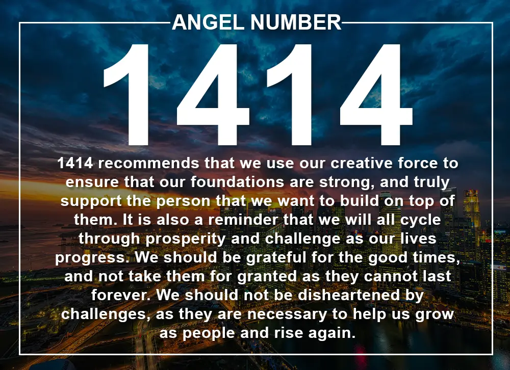 Angel Number 1414